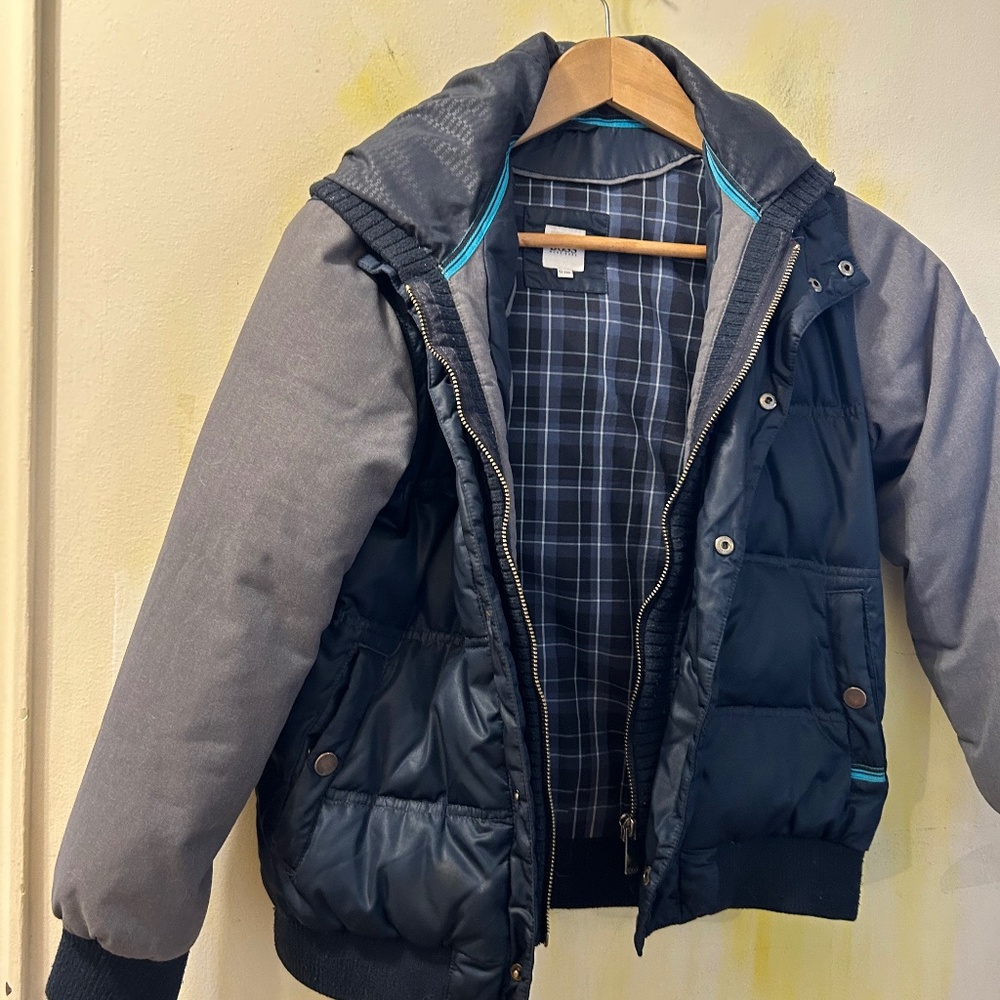 Boys size 10 Hugo boss down jacket